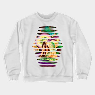 girl pin up viper snake retro comic vintage Crewneck Sweatshirt